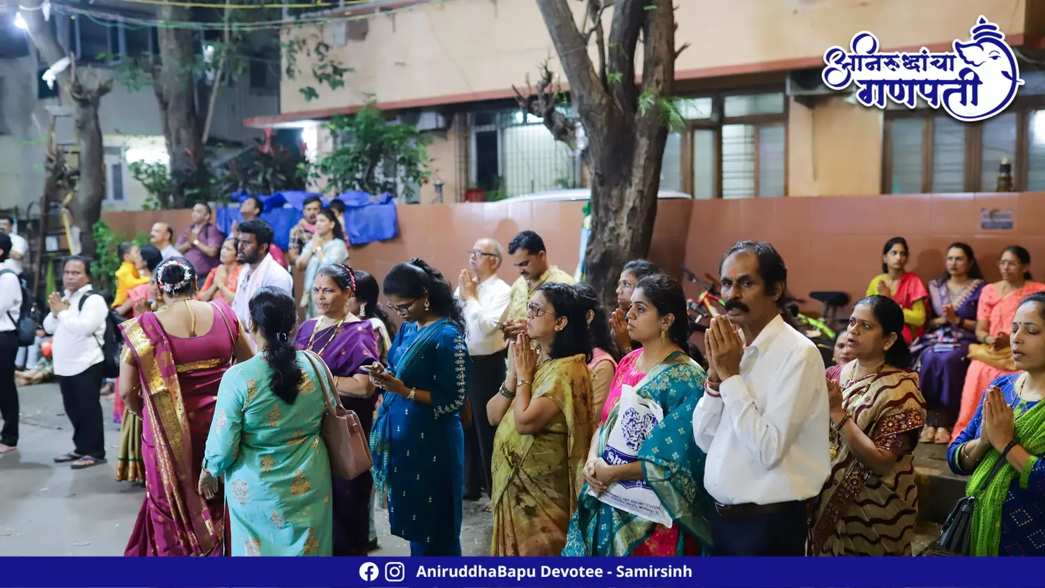 Ganapati Darshan at Sadguru Shree Aniruddha Bapu's Residence