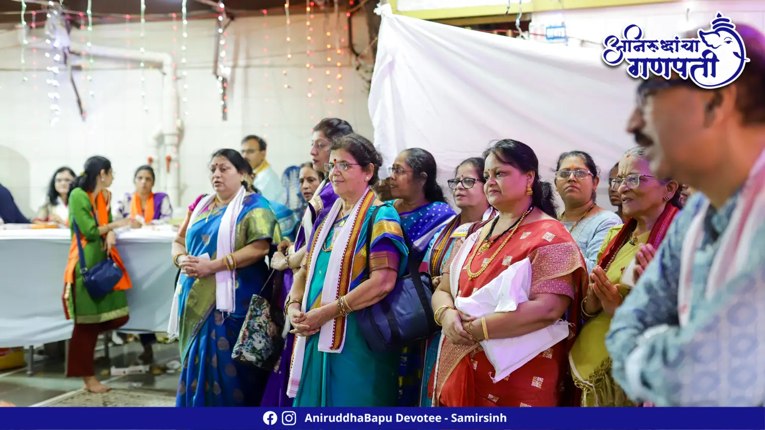 Ganapati Darshan at Sadguru Shree Aniruddha Bapu's Residence