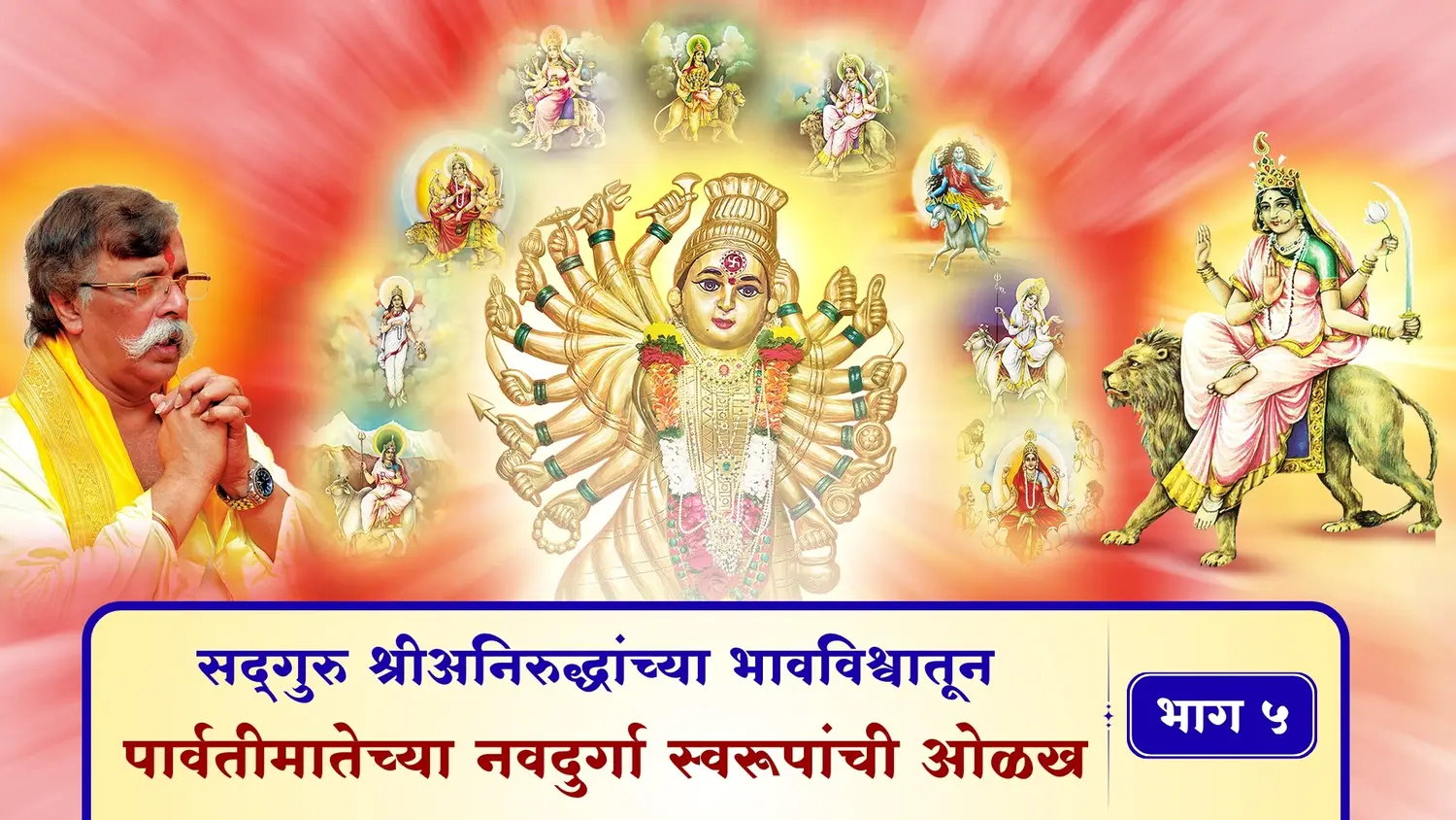 सद्गुरु श्रीअनिरुद्धांच्या भावविश्वातून - पार्वतीमातेच्या नवदुर्गा स्वरूपांची ओळख – भाग ५